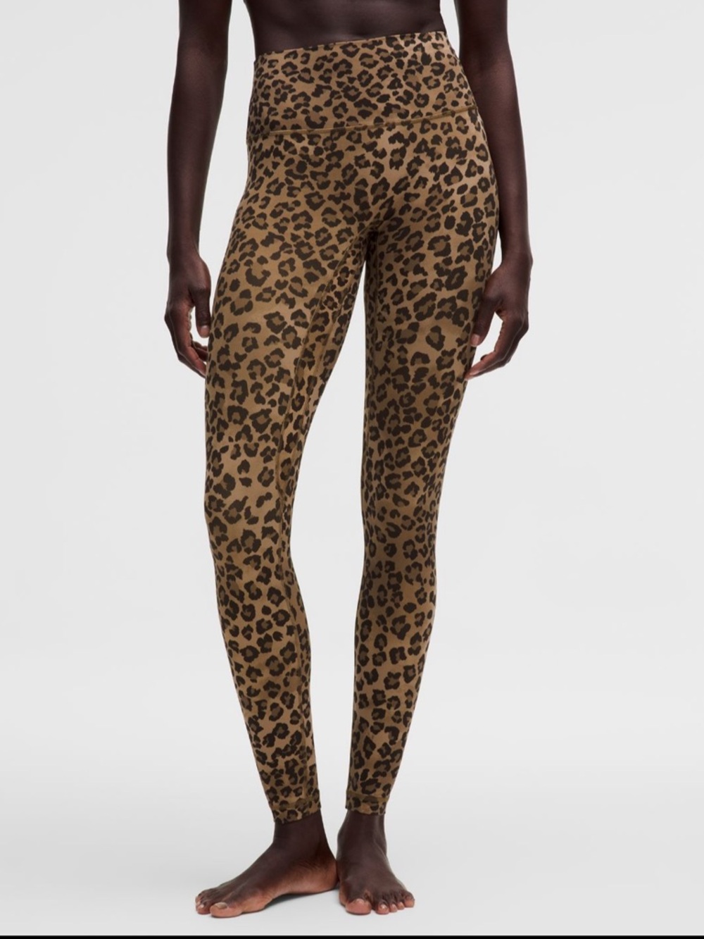Lululemon Align No Line HR Pant 28" Size 6 True Leopard Print NWT